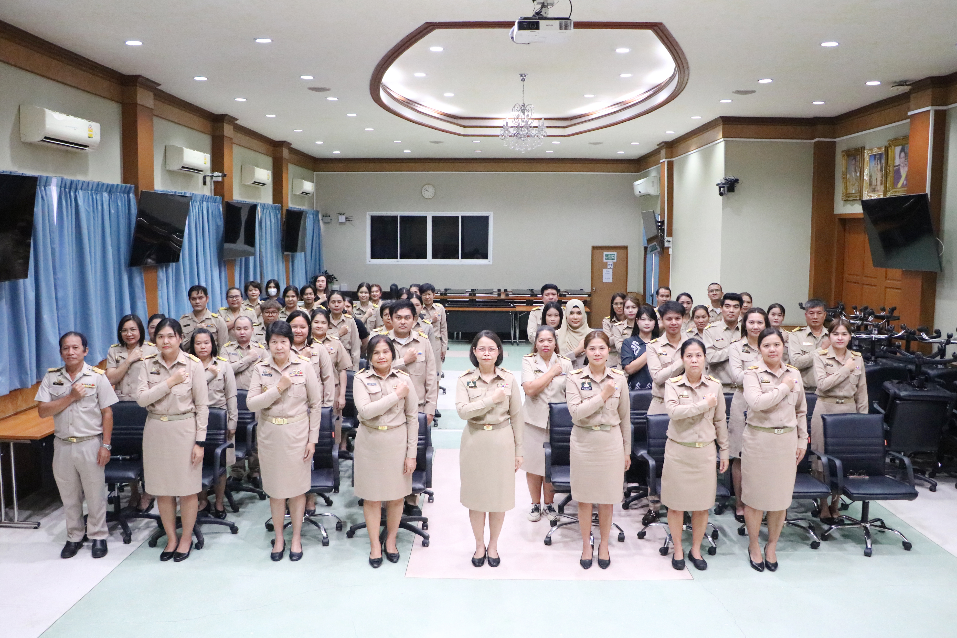 title - กองการเจ้าหน้าที่ ส.ป.ก. ประกาศเจตนารมณ์มุ่งสู่ “องค์กรคุณธรรมต้นแบบ” เสริมสร้างวัฒนธรรมสุจริตและธรรมาภิบาลในองค์กร